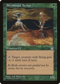Skyshroud Archer - Stronghold - Magic: The Gathering card
