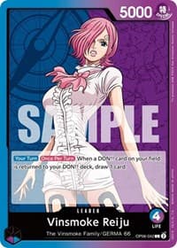 Vinsmoke Reiju (042) - Wings of the Captain - One Piece Card Game card