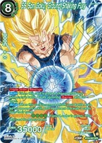 SS Son Goku, Ground-Shaking Fury (SPR) - Beyond Generations - Dragon Ball Super: Masters card