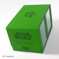 Star Wars: Unlimited Double Deck Pod (Green) - GameGenic Deck Boxes - Deck Boxes card