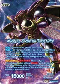 Hirudegarn // Hirudegarn, Resurrected Demon Statue (SLR) - Beyond Generations - Dragon Ball Super: Masters card