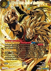 SS3 Son Goku, Wrath of the Dragon (GDR) - Beyond Generations - Dragon Ball Super: Masters card