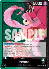 Perona (021) - Wings of the Captain - One Piece Card Game card