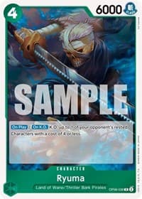 Ryuma - Wings of the Captain - One Piece Card Game card