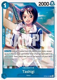 Tashigi - Wings of the Captain - One Piece Card Game card