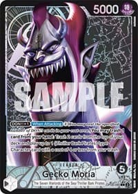 Gecko Moria (080) (Alternate Art) - Wings of the Captain - One Piece Card Game card