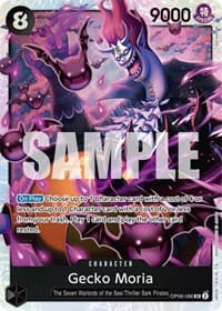 Gecko Moria (086) - Wings of the Captain - One Piece Card Game card