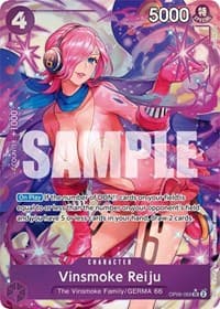 Vinsmoke Reiju (069) (Alternate Art) - Wings of the Captain - One Piece Card Game card