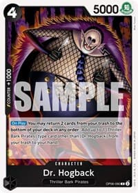 Dr. Hogback - Wings of the Captain - One Piece Card Game card