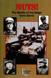Nuts! The Battle of the Bulge Card Game - Decision Games - Boardgames card