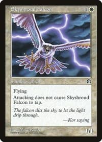 Skyshroud Falcon - Stronghold - Magic: The Gathering card