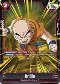 Krillin (Bonus Pack Alternate Art) - Starter Deck 1: Son Goku - Dragon Ball Super: Fusion World card