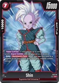 Shin (Bonus Pack Alternate Art) - Starter Deck 1: Son Goku - Dragon Ball Super: Fusion World card