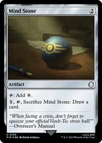Mind Stone (Surge Foil) - Universes Beyond: Fallout - Magic: The Gathering card