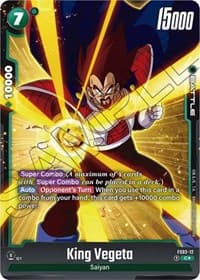 King Vegeta (Bonus Pack Alternate Art) - Starter Deck 3: Broly - Dragon Ball Super: Fusion World card