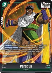 Paragus - FS03-07 (Bonus Pack Alternate Art) - Starter Deck 3: Broly - Dragon Ball Super: Fusion World card