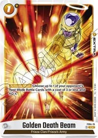 Golden Death Beam (Bonus Pack Alternate Art) - Starter Deck 4: Frieza - Dragon Ball Super: Fusion World card