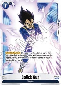 Galick Gun (Bonus Pack Alternate Art) - Starter Deck 2: Vegeta - Dragon Ball Super: Fusion World card