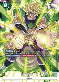 Broly : BR (Bonus Pack Alternate Art) - Starter Deck 3: Broly - Dragon Ball Super: Fusion World card