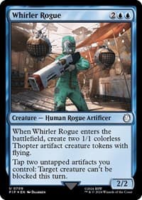 Whirler Rogue (Surge Foil) - Universes Beyond: Fallout - Magic: The Gathering card