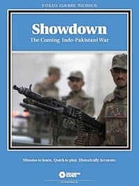 Showdown: The Coming Indo-Pakistani War - Folio Series - Decision Games - Boardgames card