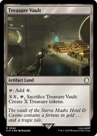 Treasure Vault (Surge Foil) - Universes Beyond: Fallout - Magic: The Gathering card