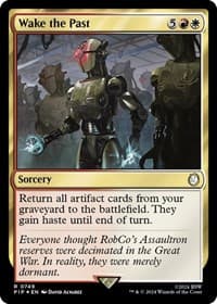 Wake the Past (Surge Foil) - Universes Beyond: Fallout - Magic: The Gathering card