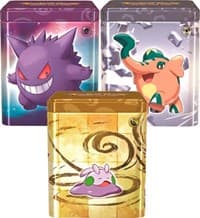 Pokemon Stacking Tins [Set of 3] (Psychic, Metal, and Dragon) - Miscellaneous Cards & Products - Pokemon card