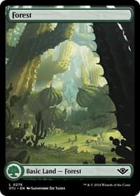Forest (0276) - Outlaws of Thunder Junction - Magic: The Gathering card