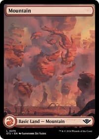 Mountain (0275) - Outlaws of Thunder Junction - Magic: The Gathering card