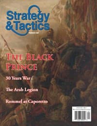 Strategy and Tactics 260: The Black Prince - Decision Games - Boardgames card