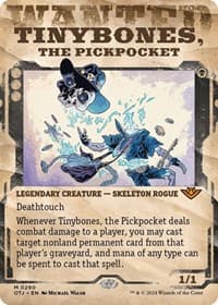 Tinybones, the Pickpocket (Showcase) - Outlaws of Thunder Junction - Magic: The Gathering card