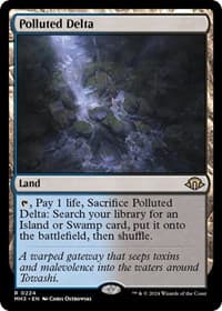 Polluted Delta - Modern Horizons 3 - Magic: The Gathering card