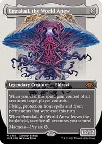 Emrakul, the World Anew (Borderless) - Modern Horizons 3 - Magic: The Gathering card
