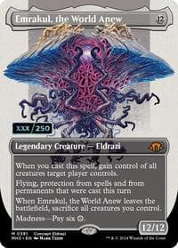 Emrakul, the World Anew (Borderless) (Serial Numbered) - Modern Horizons 3 - Magic: The Gathering card