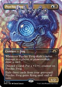 Psychic Frog (Borderless) - Modern Horizons 3 - Magic: The Gathering card