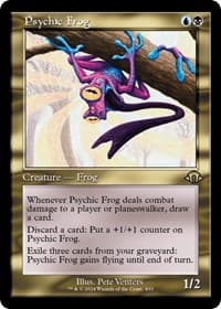 Psychic Frog (Retro Frame) - Modern Horizons 3 - Magic: The Gathering card