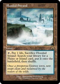 Flooded Strand (Retro Frame) - Modern Horizons 3 - Magic: The Gathering card