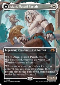 Ajani, Nacatl Pariah (Borderless) - Modern Horizons 3 - Magic: The Gathering card