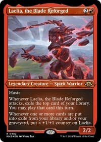 Laelia, the Blade Reforged (Foil Etched) - Modern Horizons 3 - Magic: The Gathering card