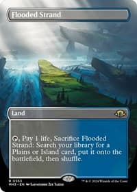Flooded Strand (Borderless) - Modern Horizons 3 - Magic: The Gathering card
