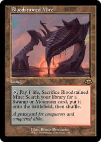 Bloodstained Mire (Retro Frame) - Modern Horizons 3 - Magic: The Gathering card