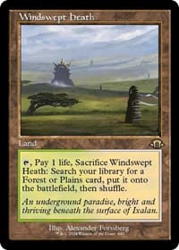 Windswept Heath (Retro Frame) - Modern Horizons 3 - Magic: The Gathering card
