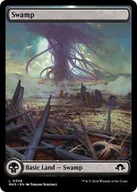 Swamp (0306) - Modern Horizons 3 - Magic: The Gathering card