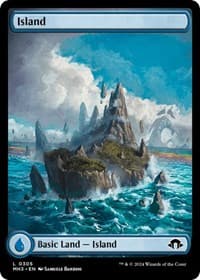 Island (0305) - Modern Horizons 3 - Magic: The Gathering card