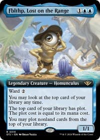 Fblthp, Lost on the Range (Extended Art) - Outlaws of Thunder Junction - Magic: The Gathering card