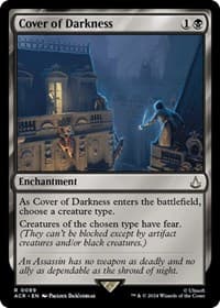 Cover of Darkness - Universes Beyond: Assassin's Creed - Magic: The Gathering card