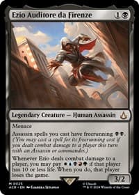 Ezio Auditore da Firenze - Universes Beyond: Assassin's Creed - Magic: The Gathering card