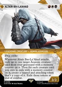 Altair Ibn-La'Ahad (Showcase) (Textured Foil) - Universes Beyond: Assassin's Creed - Magic: The Gathering card