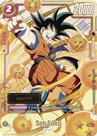 Son Goku - FP-001 (Serial Numbered) - Fusion World Promotion Cards and Packs - Dragon Ball Super: Fusion World card